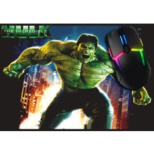 Beam Dijital Hulk The Incredible Gaming Oyuncu Mouse Pad