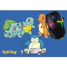 Beam Dijital Pokemon Gaming Oyuncu Mouse Pad