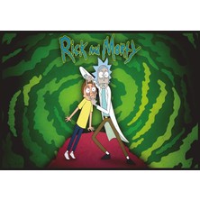 Beam Dijital Rick And Morty Gaming Oyuncu Mouse Pad