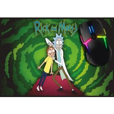 Beam Dijital Rick And Morty Gaming Oyuncu Mouse Pad