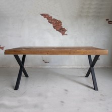 Deryawood Masif Ahşap Masa 160*85 cm