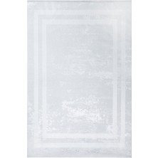 ORSA HOME Louis Casa Halı LİNE 4352 Beyaz Kendinden Saçaklı Kök Boya Oturma Odası halısı