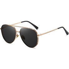 Veithdia Güneş Gözlüğü Crystal Designer Vintage Erkekler Için - Polarize UV400 Lens (Yurt Dışından)