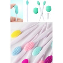 Herfie  5 Adet Siyah Nokta Temizleme Fırçası Yüz Gençleştirici Bakım Aleti Dudak Burun Gözünek Temizleyici