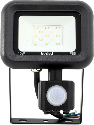 Borled LED Sensörlü Projektör 10W 6500K