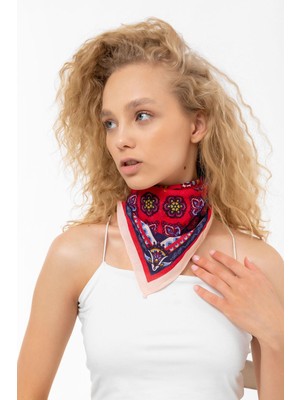 Saria Moda Şal Desen Fular Bandana