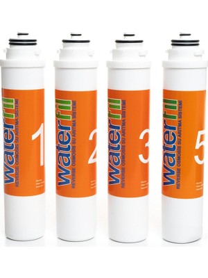 Waterlife Kapalı Kasa 4'lü Tak Çevir Filtre Seti