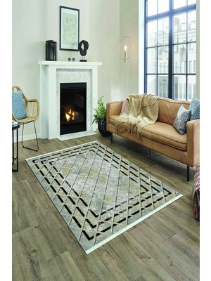 Napoli Home Dijital Baskılı Kaymaz Taban Yıkanabilir Salon Halısı Mutfak Halısı ve Yolluk NH-HY-1313