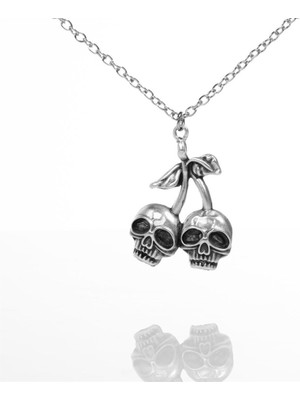 Touz Moda  Gothic Couple Kuru Kafa Necklace Kolye