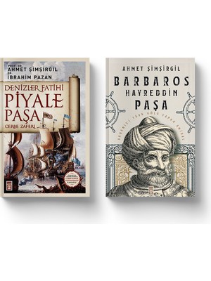 Osmanlı Deniz Paşaları Kitap Seti (2 Kitap) (Denizler Fatihi Piyale Paşa - Barbaros Hayreddin Paşa)