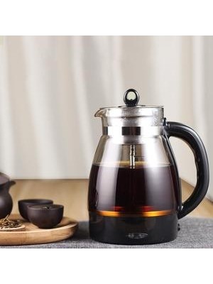 Elektrikli Su Isıtıcısı Kahve Makinesi Çay Makinesi Siyah Pu 'er Cam Elektrikli Su Isıtıcısı Buhar Çaydanlık Otomatik Tipi Set Elektrikli Çay Kettle | Elektrikli Su Isıtıcılar