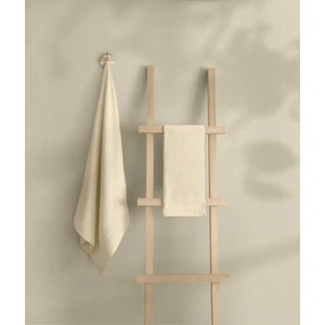 Likya Bordürlü Krem 2li Havlu Seti 1007A