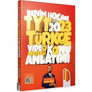 Benim Hocam Yayınları  2023 TYT Türkçe Video Destekli