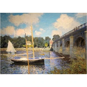 Keskin Color Kartpostalcılık A.Ş. Keskin 68*48 1000 Li Yapboz Köprüdeki Yelkenli