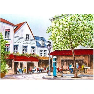 Keskin Color Kartpostalcılık A.Ş. Keskin 68*48 1000 Li Yapboz Köşedeki Kafe