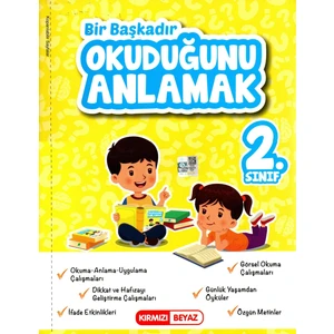Kırmızı Beyaz Yayınlar 2.Sınıf Bir Başkadır Okuduğunu Anlamak