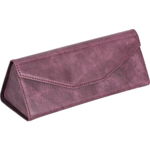 Smart Glass Deri Gözlük Kılıfı Tn6 Mor