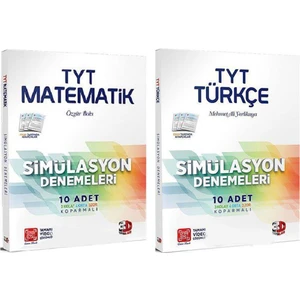 3D Yayınları TYT Matematik ve Türkçe Deneme Seti 2 Kitap