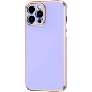 Apple iPhone 12 Pro Max Parlak Kenarlı Bark Silikon Kılıf