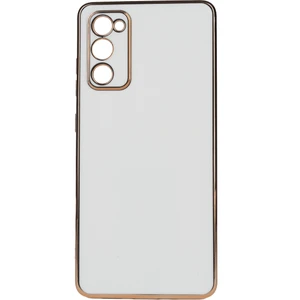 Samsung Galaxy S20 Fe Parlak Kenarlı Bark Silikon Kılıf Kırılmaz Ekran Koruyucu