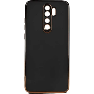 Xiaomi Redmi Note 8 Pro Parlak Kenarlı Bark Silikon Kılıf Kırılmaz Ekran Koruyucu