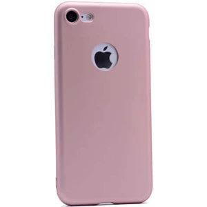 Apple iPhone 7 Kılıf Silikon Yumuşak Dokulu Premium- Rose Gold