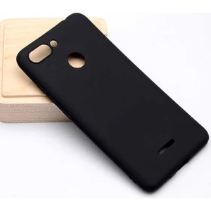 Xiaomi Redmi 6 Kılıf Silikon Yumuşak Dokulu Premium- Siyah