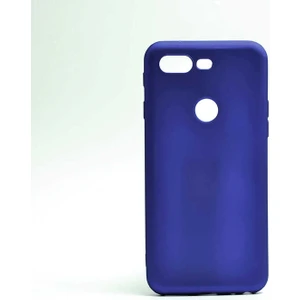 noktaks - General Mobile GM 9 Pro - Kılıf Mat Soft Premier Silikon Kapak - Saks Mavi