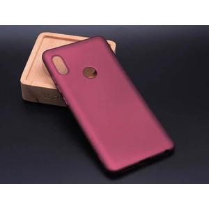 Xiaomi Redmi Note 5 Pro Kılıf Silikon Yumuşak Dokulu Premium- Mürdüm