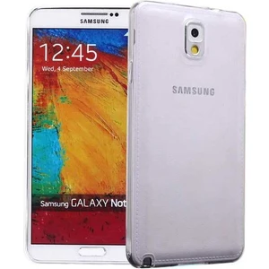 Galaxy Note 3 Kılıf Şeffaf Silikon Lüx