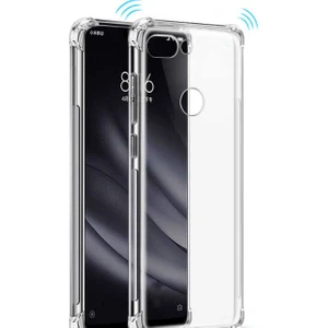 Xaiomi Mi 8 Lite Kılıf Darbe Emici Anti Shock Tpu Silikon