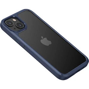 Apple iPhone 13 Mini Kılıf Arkası Şeffaf Roll Kapak - Mavi