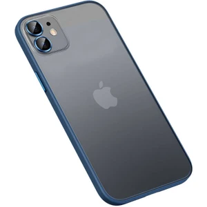 Apple iPhone 11 Kılıf Kamera Mercek Korumalı Retro Kapak - Lacivert