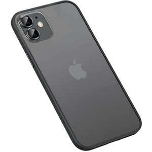 Apple iPhone 11 Kılıf Kamera Mercek Korumalı Retro Kapak - Siyah