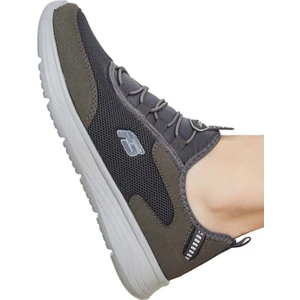 Konforlu Yürüyüş Spor Sneaker Ayakkabı Füme Buz