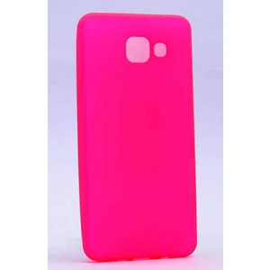 Galaxy A7 2016 Kılıf Silikon Yumuşak Dokulu Premium- Pembe