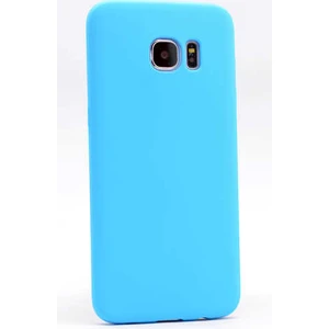 Galaxy S7 Kılıf Silikon Yumuşak Dokulu Premium- Mavi