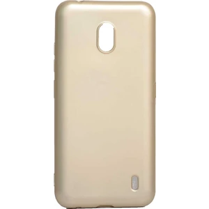 Nokia 2.2 Kılıf Silikon Yumuşak Dokulu Premium- Gold