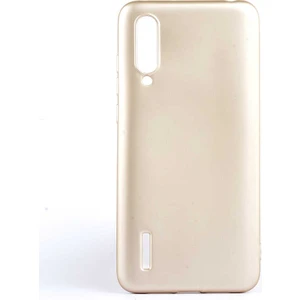 Xiaomi Mi 9 Lite Kılıf Silikon Yumuşak Dokulu Premium- Gold