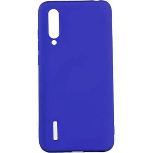 noktaks - Xiaomi Mi 9 Lite - Kılıf Mat Soft Premier Silikon Kapak - Saks Mavi