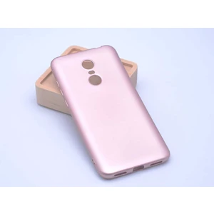 Xiaomi Redmi 5 Plus Kılıf Silikon Yumuşak Dokulu Premium- Rose Gold