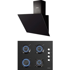 2'li Siyah Ankastre Set (KO-40 TAHDF + DA6-833)