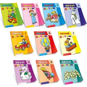 Koza Yayıncılık İlkokul Sevgi Boyama Seti