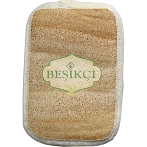 Büyük Kare Banyo Kabak Lifi (Kesesi) 23*15 Cm
