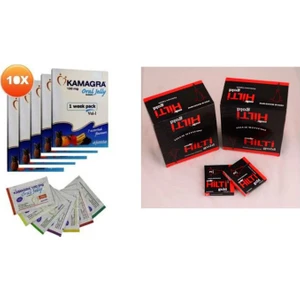 Meyveli Jel 7 Li 10 Paket +   Kapsul  2X24