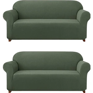 Likrali Koltuk, Kanepe, Çekyat Örtüsü  Lastikli, Pitikare Desen3+3