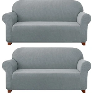 Likrali Koltuk, Kanepe, Çekyat Örtüsü  Lastikli, Pitikare Desen3+3