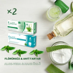 Epinafol Sensitive Flörürlü & Flörürsüz 2'li