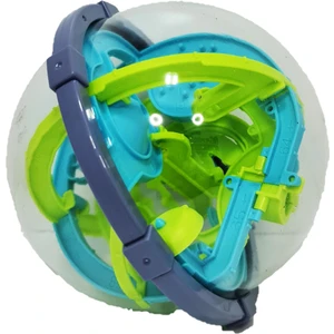 Kahraman Oyuncak Maze Ball 120 Engel Parkur Labirent Topu Mavi Yeşil 12CM Çap