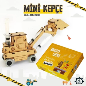 Robotik Şeyler Mini Kepçe - Small Excavator Kendin Yap Set